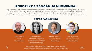 15.9. Panelistit 2022 Kick Off tilaisuus