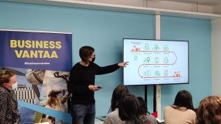 Kuva design sprint -tapahtumasta
