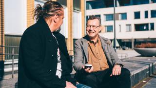 Harri Kainulainen ja Olli-Pekka Mäkirintala