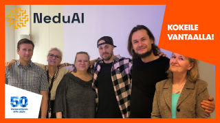 NeduAi Vantaan Variassa, opettajia, yrittäjiä