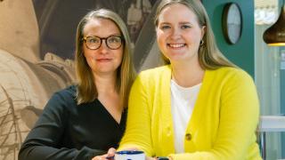 Satu Wahlberg ja Viivi Koivuniemi ovat aloittaneet työt Vantaan kaupungin tulevaisuudentutkijoina