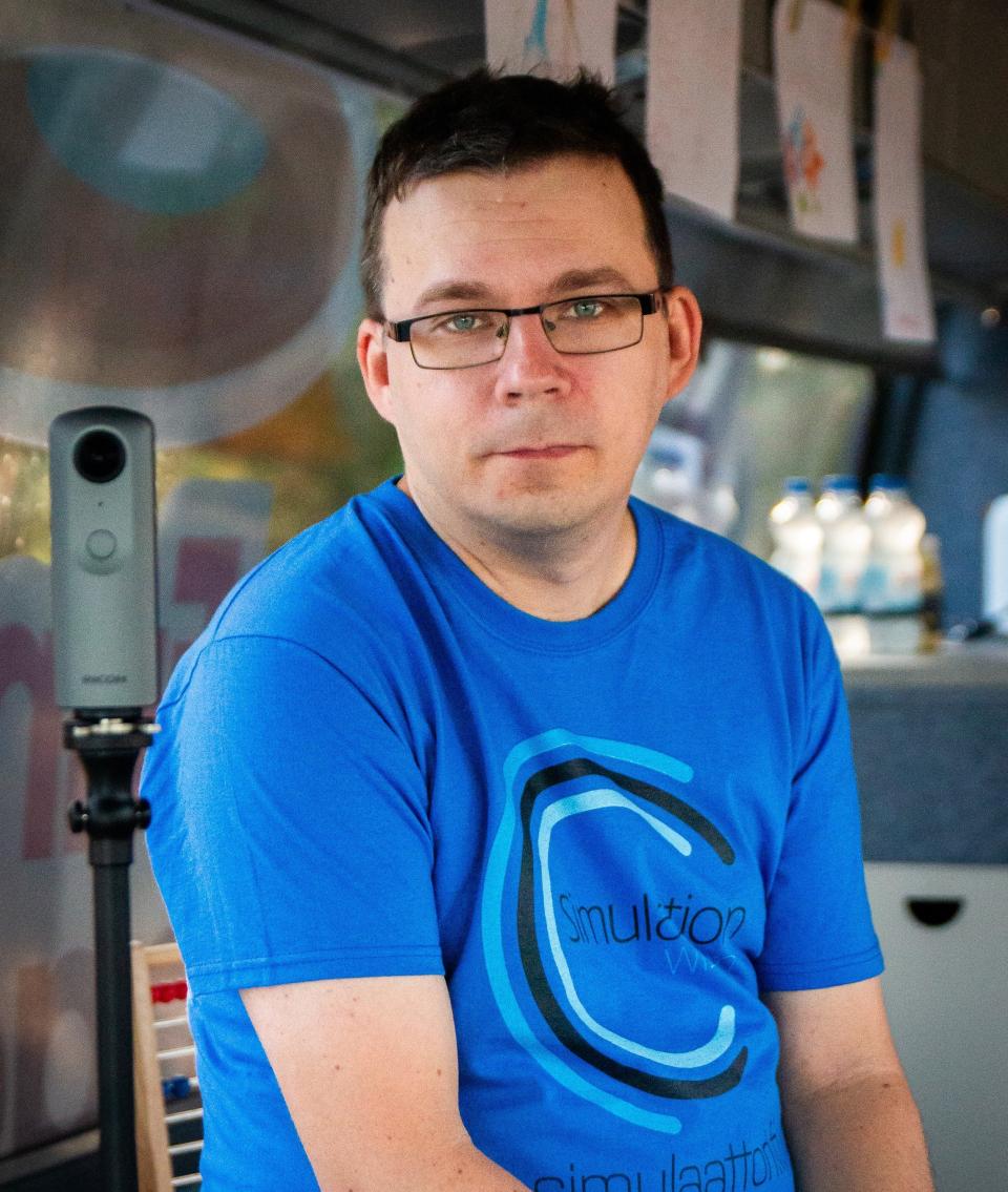 Anssi salmi ja 360 kamera