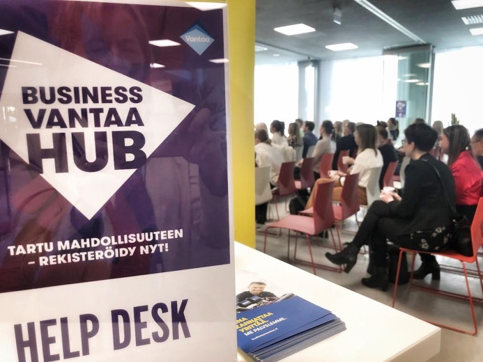 My Business Hub tilaisuus Metropoliassa